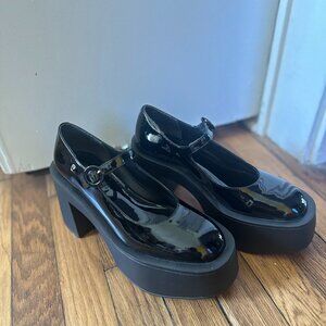 Larroude Olivia Platform Mary Janes